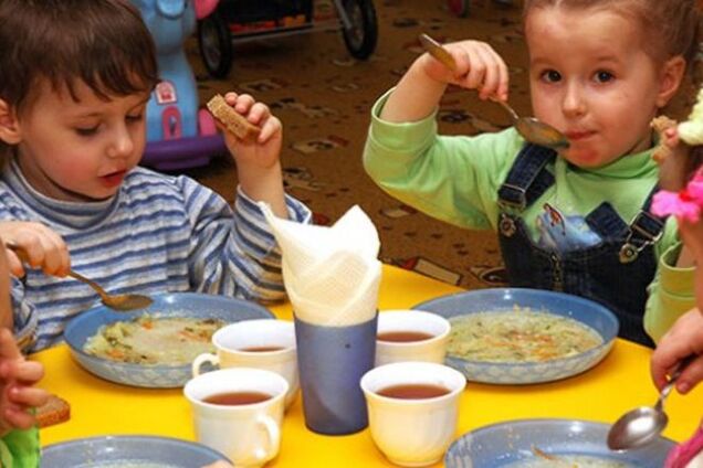 В киевских детсадах почти вдвое подорожало питание
