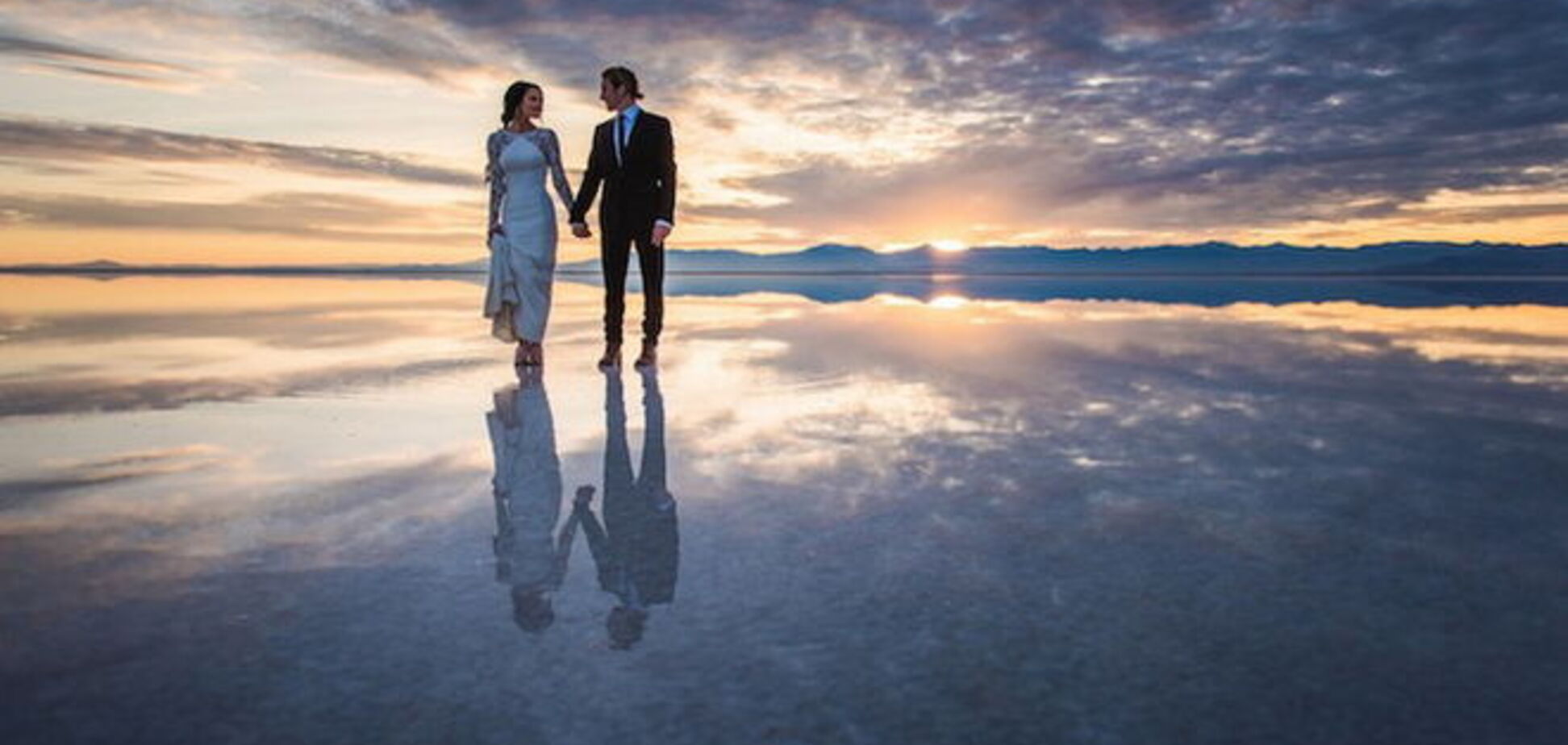 Между небом и землей: головокружительная свадебная фотосессия без фотошопа