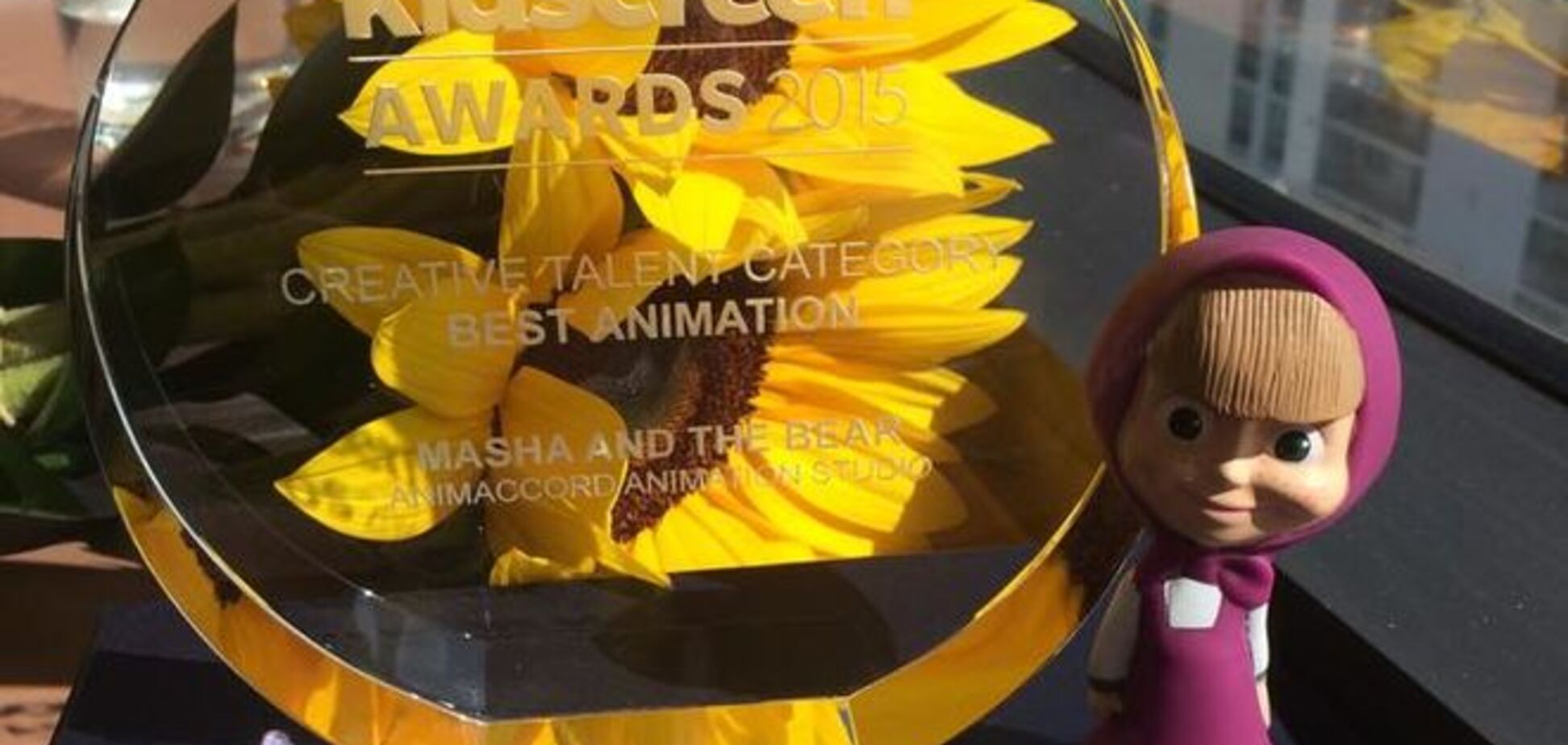 Мультфильм 'Маша и Медведь' получил международный детский 'Оскар'