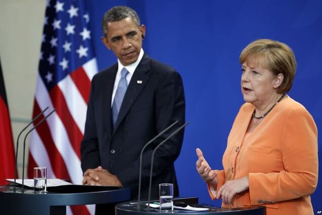 Обама і Меркель назвали умову ослаблення санкцій проти Росії