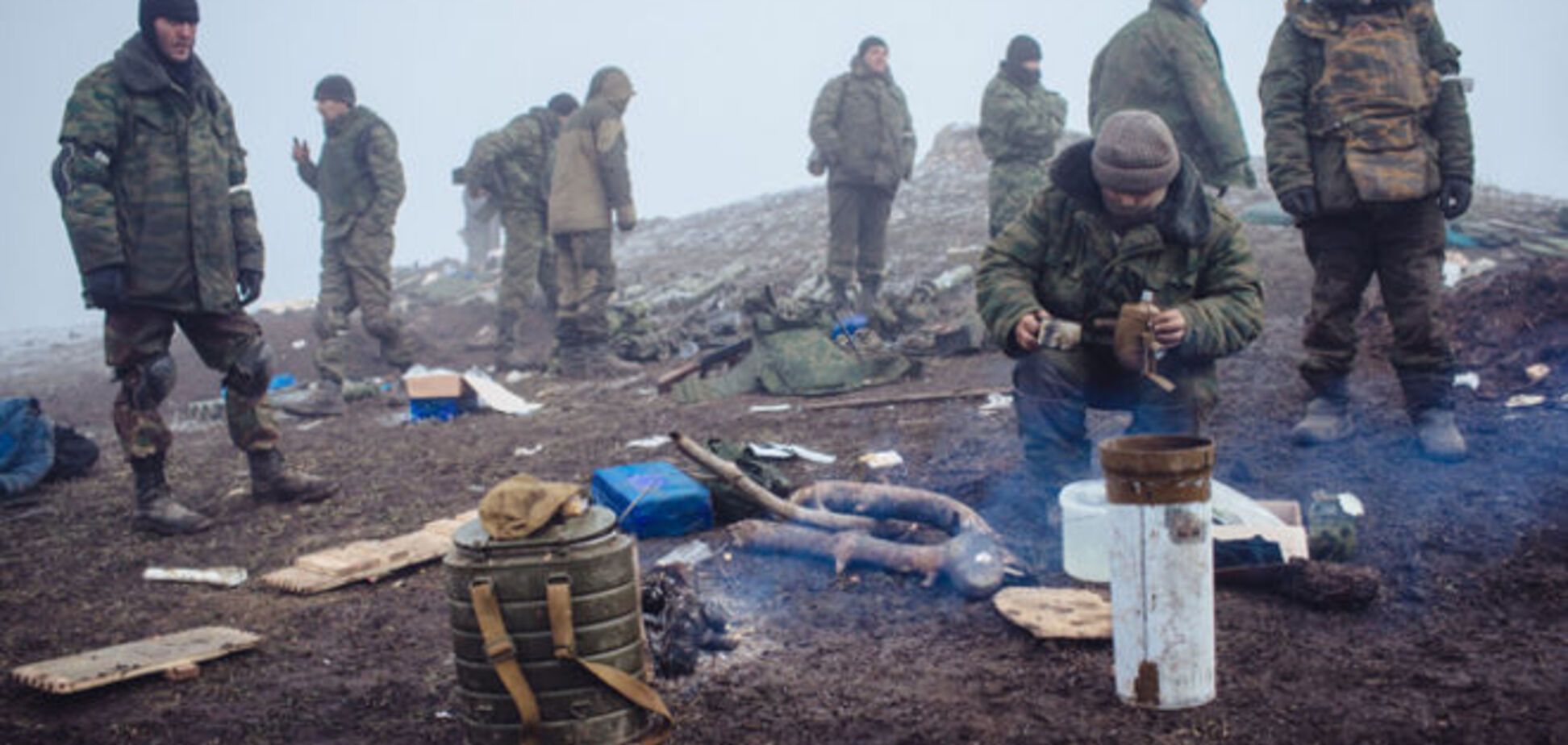Взвод боевиков перешел Северский Донецк и вторгся на позиции воинов АТО