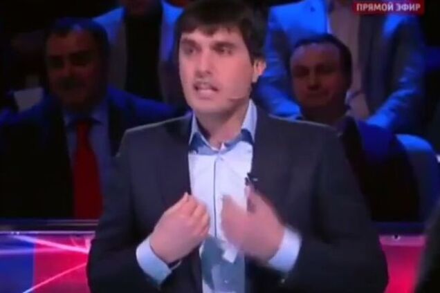 Российский пропагандист 'полил гразью' экс-регионала Левченко в прямом эфире: видеофакт