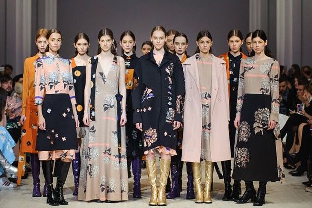 Лилия Пустовит показала на UWF яркую коллекцию для настоящих леди