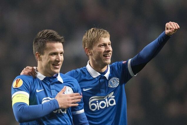 Коноплянка вывел 'Днепр' в исторический четвертьфинал Лиги Европы