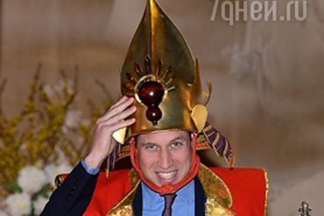 Принц Уильям превратился в самурая