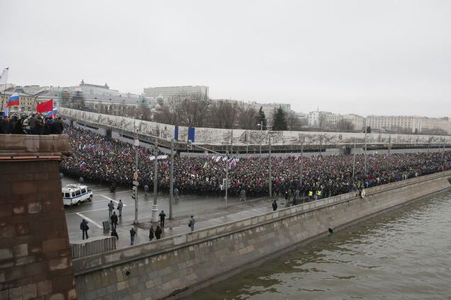 На марше памяти Немцова в Москве задержали онкобольного