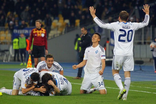 Футболист 'Динамо' забил фантастический гол в Лиге Европы