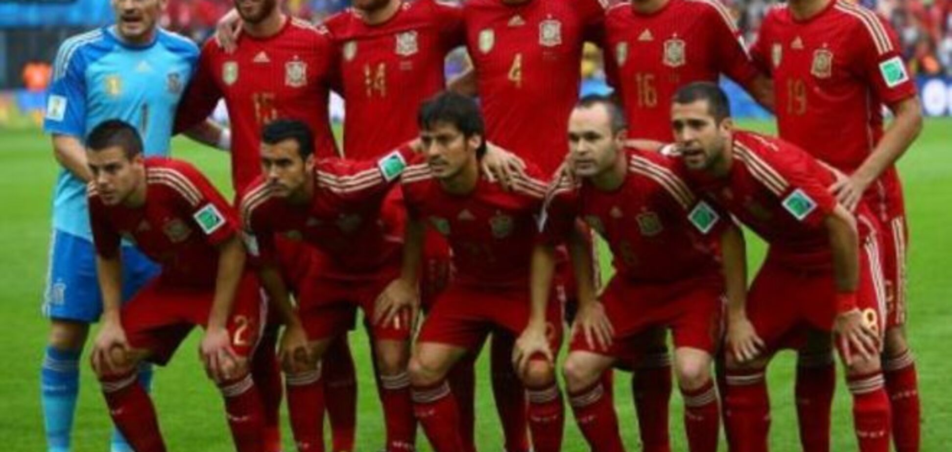 Испания назвала состав на матч против сборной Украины
