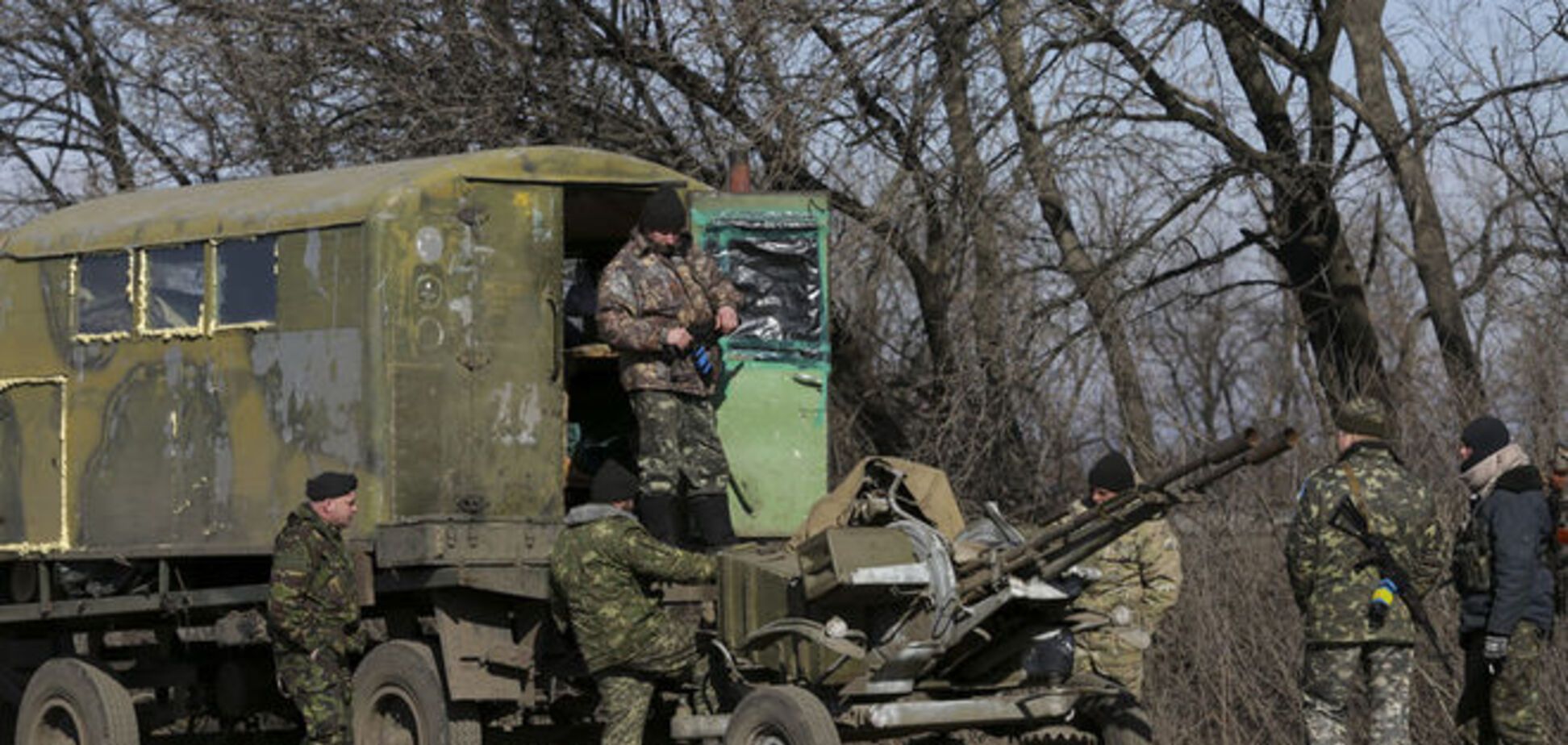 Бойцы АТО отбили атаку пехоты террористов на Авдеевку