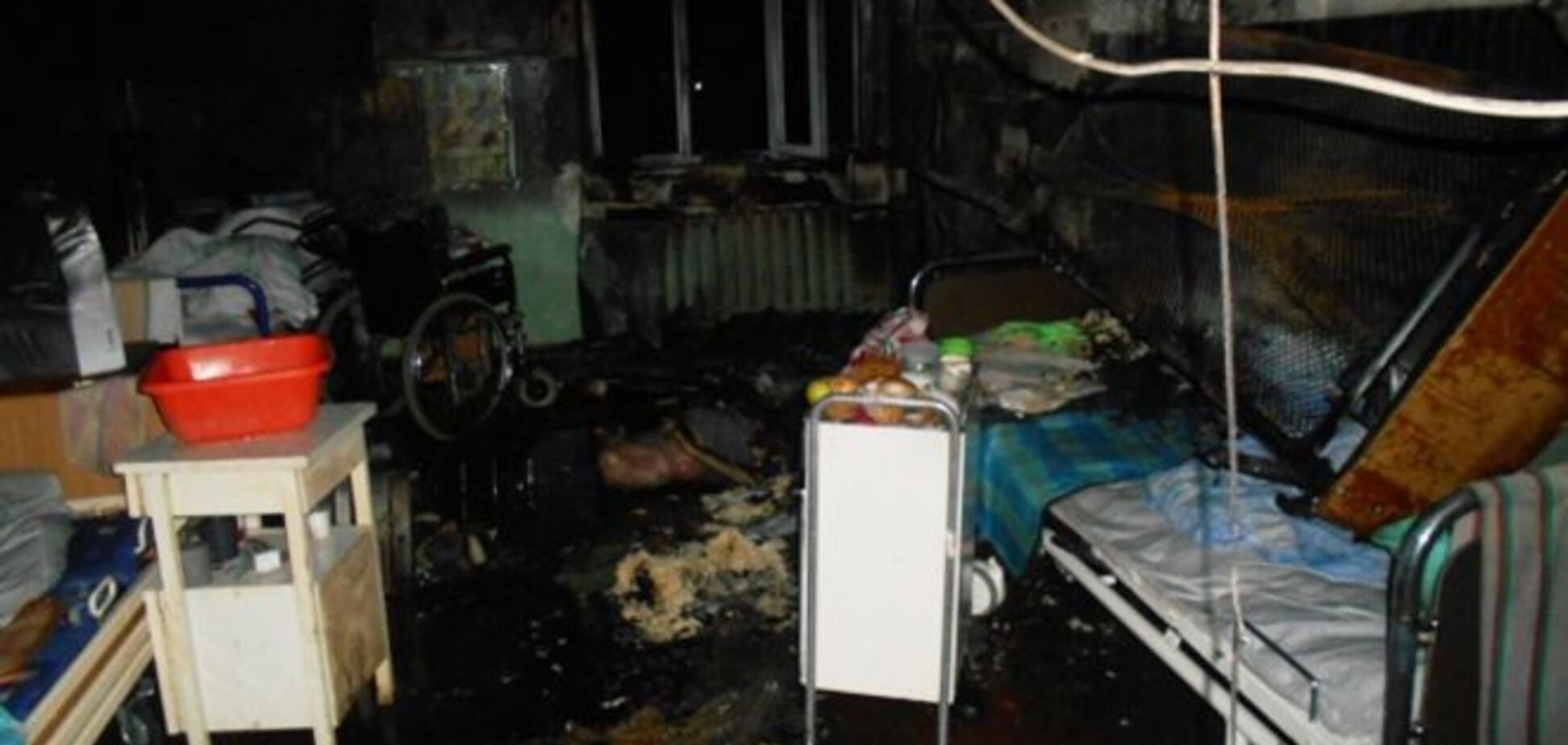 Пожар в киевском хосписе с парализованными: погиб пациент 