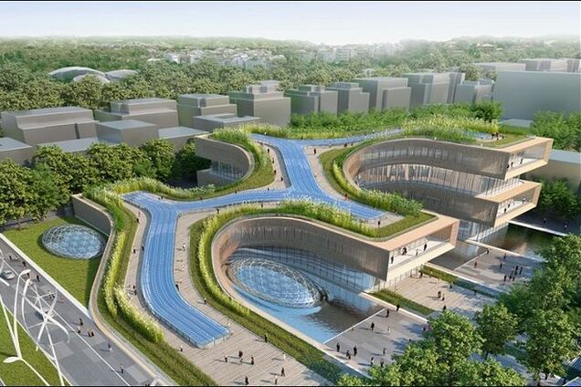 Вместо военной базы - жилой экорайон: концепт 'зеленого' городка в Италии