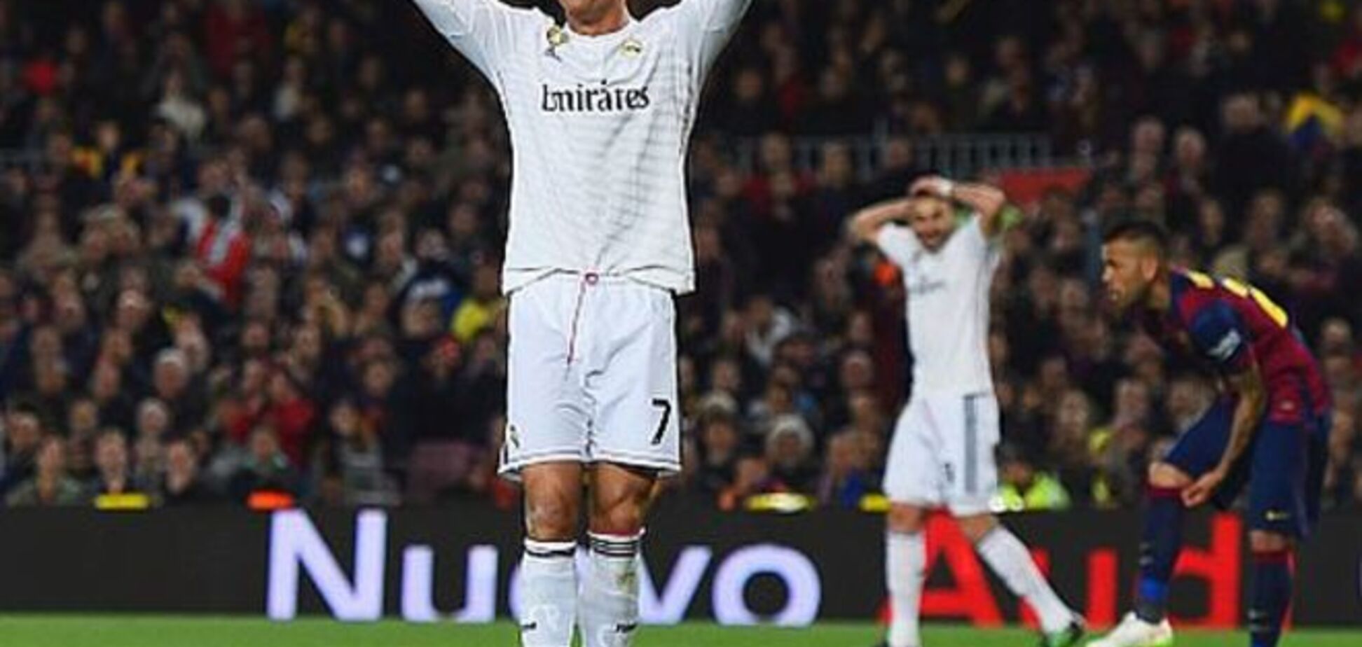 Роналду опозорился в матче с 'Барселоной': скандальное видео