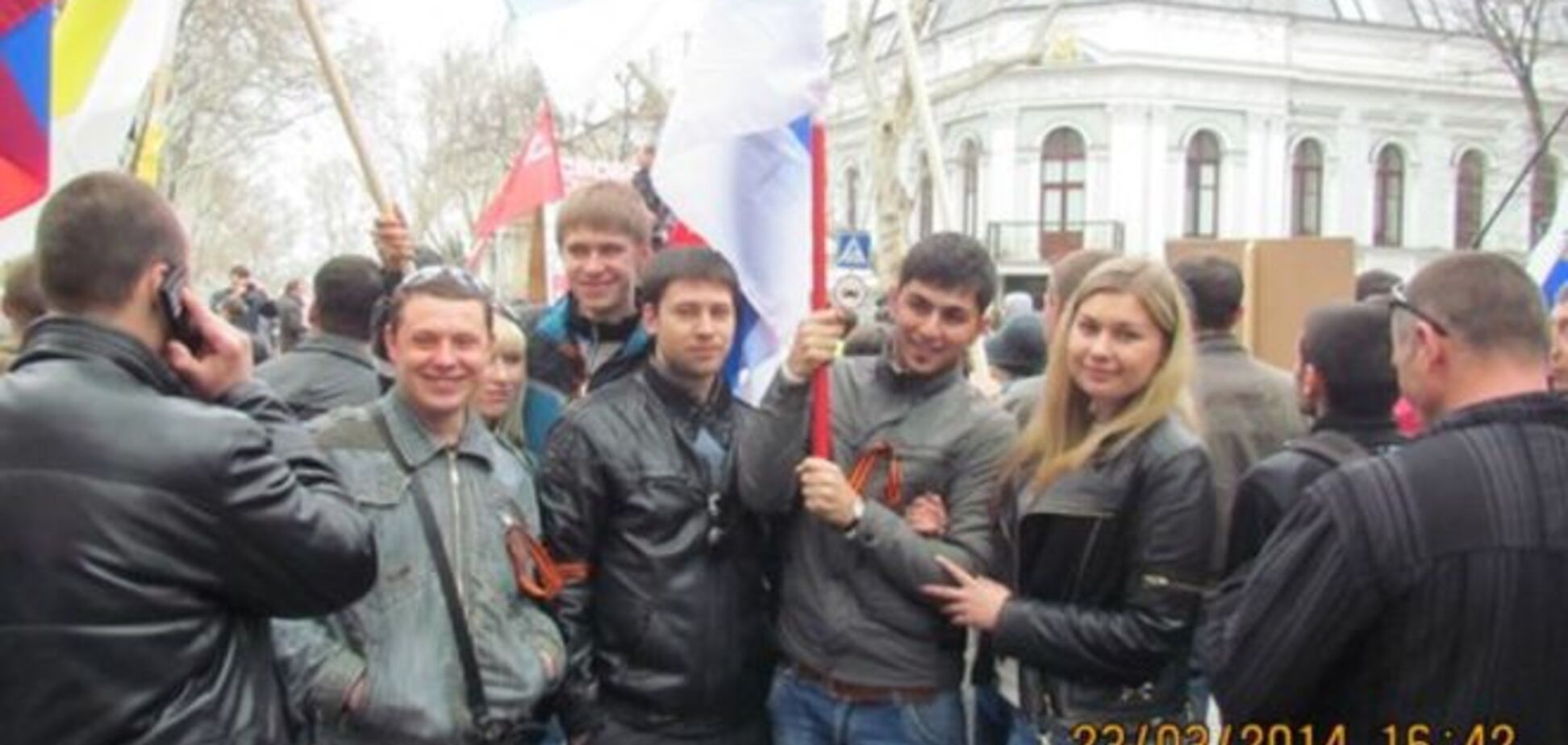 Міліція Миколаєва працевлаштувала сепаратистку. Фотофакт