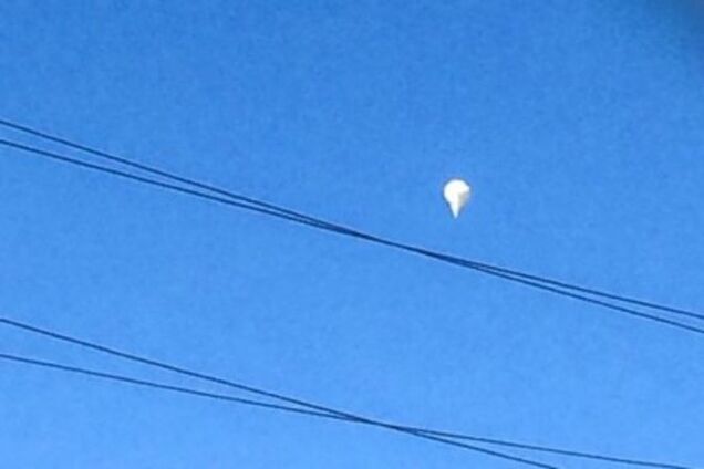 'Воздушная тревога': в Мариуполе напуганы необычным 'НЛО' - фотофакт
