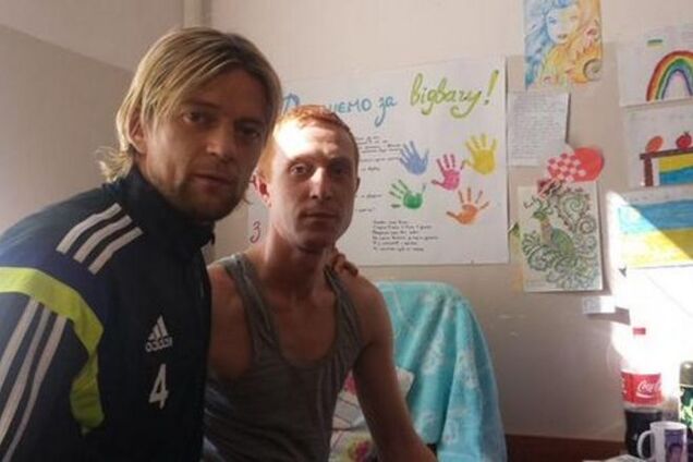 Тимощук проведал в госпитале бойцов АТО