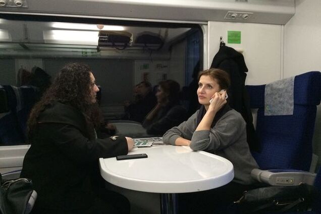 Марину Порошенко в поезде сравнили с Люсей Янукович в супермаркете