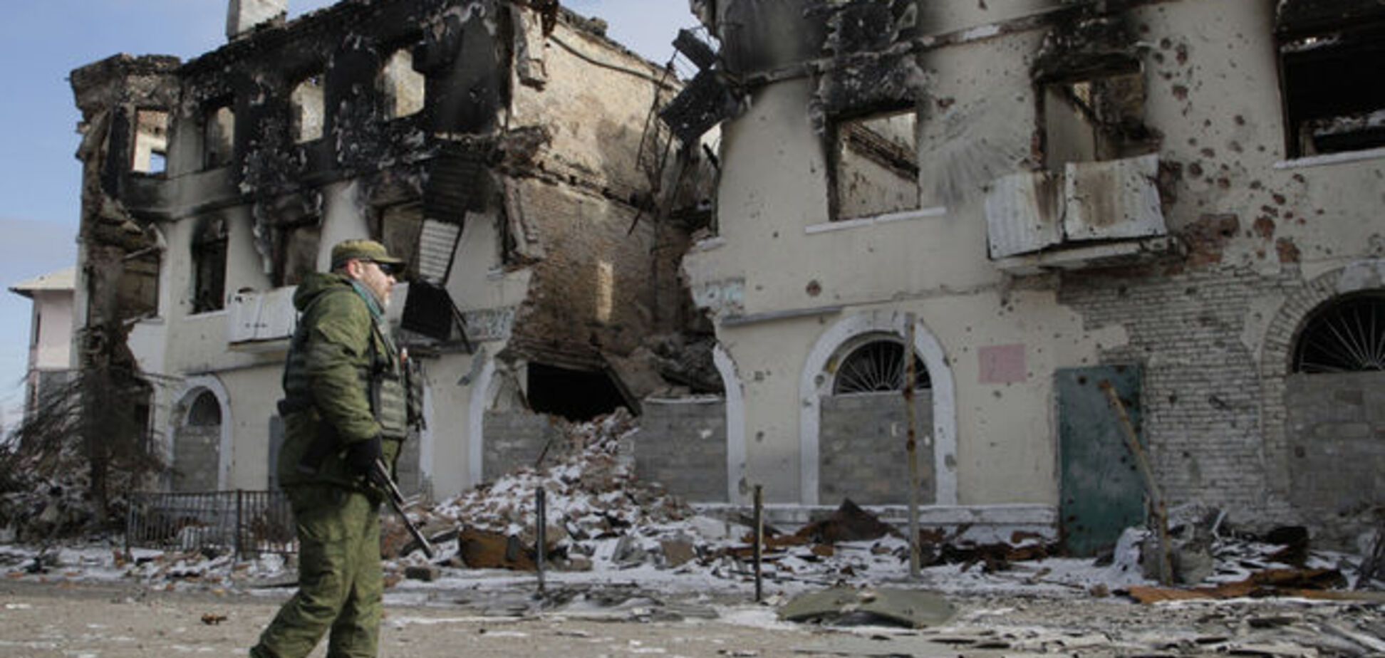 Половина будівель в Широкино зруйновані через обстрілів - ОБСЄ