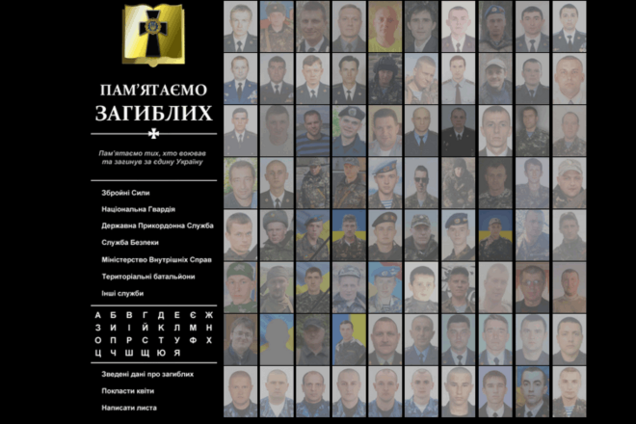 'Книга памяти': в зоне АТО погибли три генерала