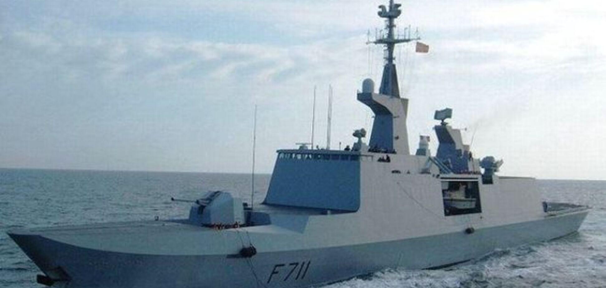 В порт Одессы зашел фрегат ВМС Франции