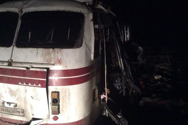 Затримано водія автобуса, що підірвався під Артемівськом
