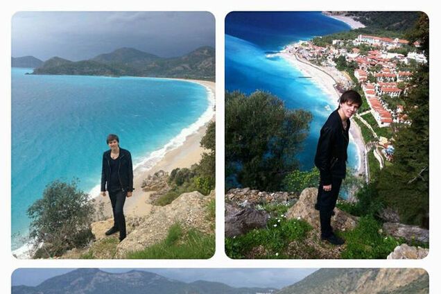 Хореограф Александр Лещенко отмечает день рождения в Турции