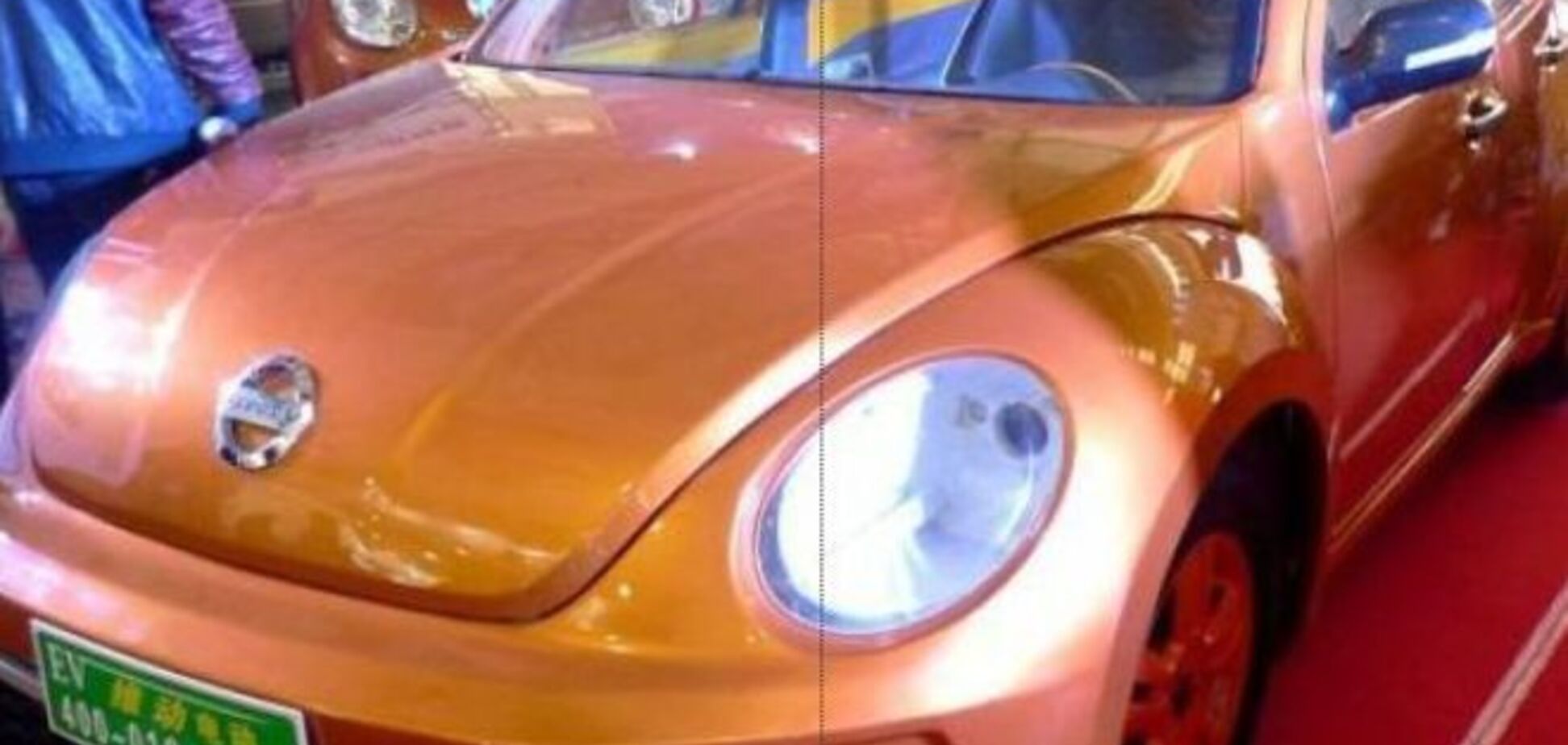 Жертвами китайского автопрома стали BMW i3 и Volkswagen Beetle: фотофакт