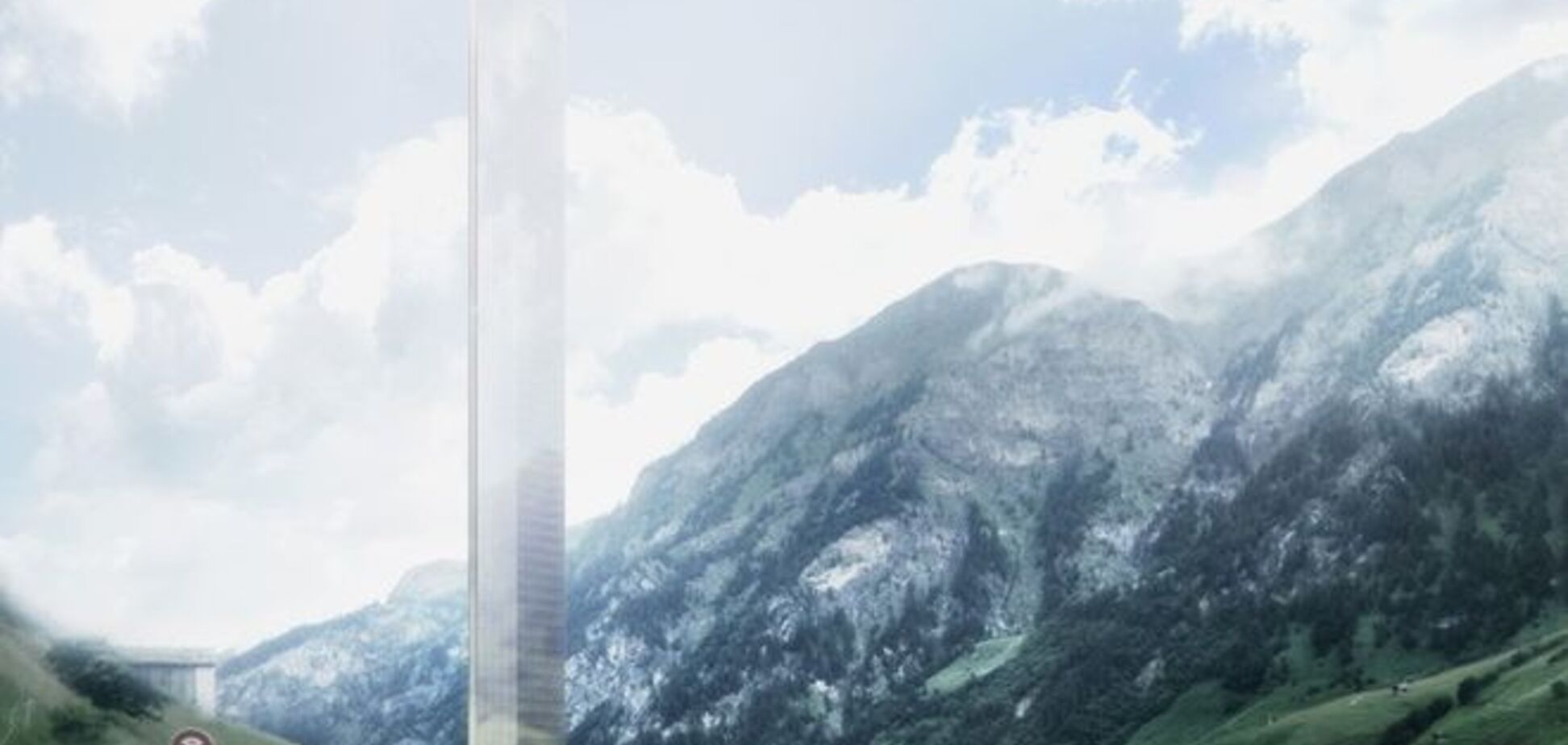 Самый высокий небоскреб Европы построят в Альпах: опубликованы фото