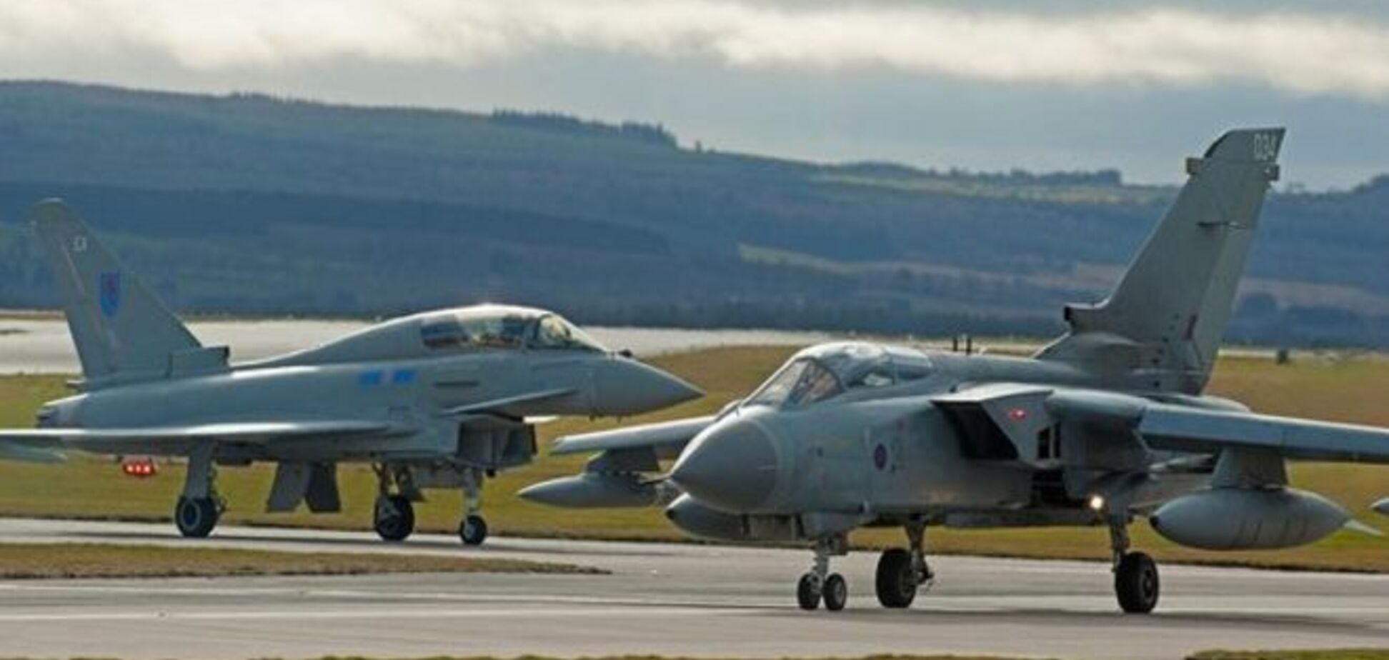 ВВС Британии практиковали ответ на российскую агрессию