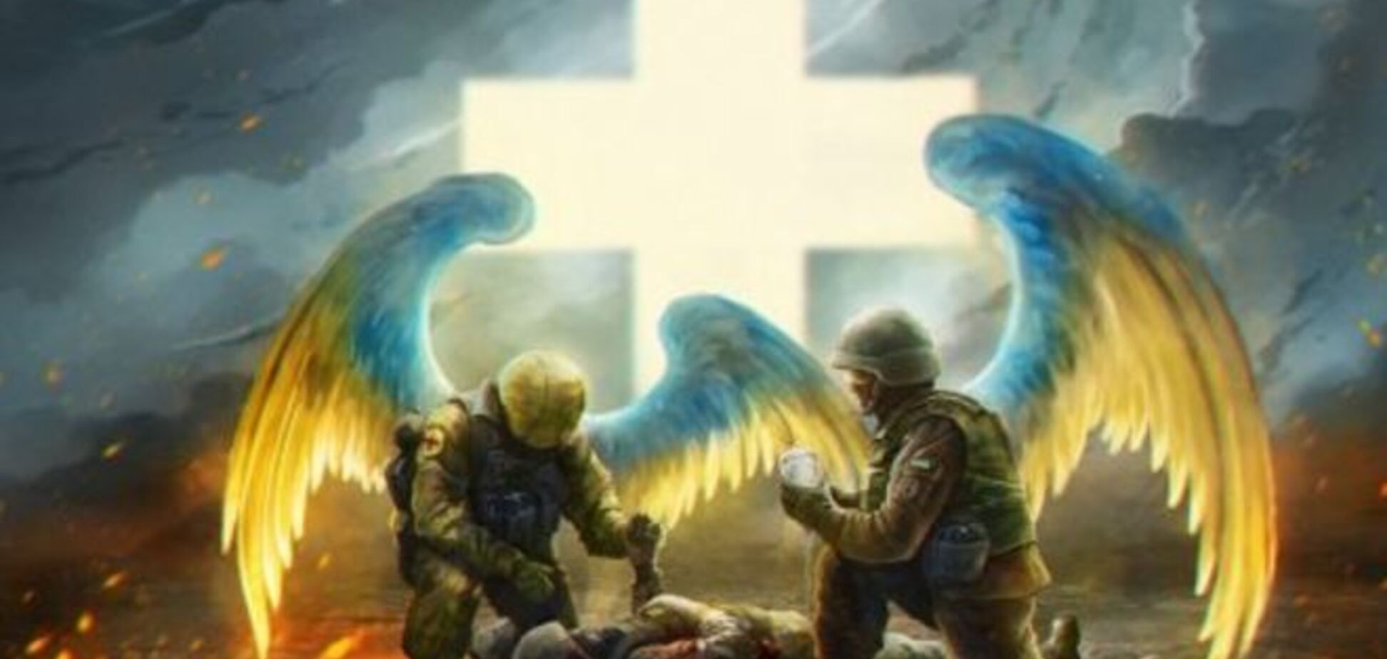 Ангелы-медики и плачущий Христос: лучшие картины о войне на Донбассе