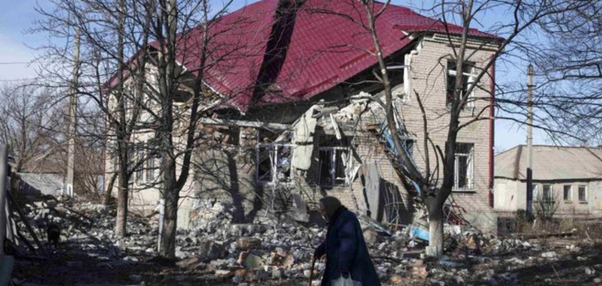 Руины Дебальцево и Углегорска