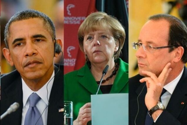 Обама, Меркель, Олланд і Кемерон провели відеоконференцію щодо України
