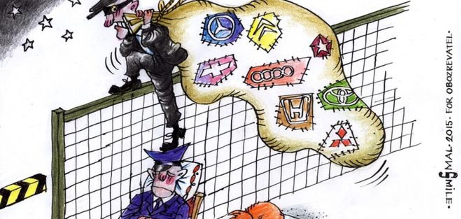 В Киеве за сутки угнали пять автомобилей