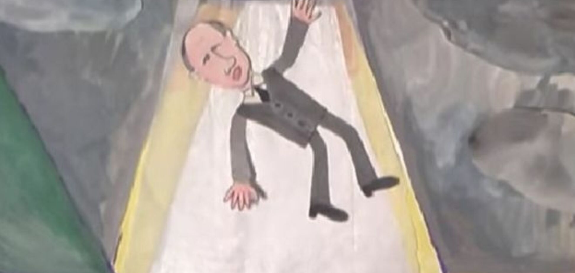Киевские дети создали мультфильм о Путине, которого забрало НЛО: опубликовано видео