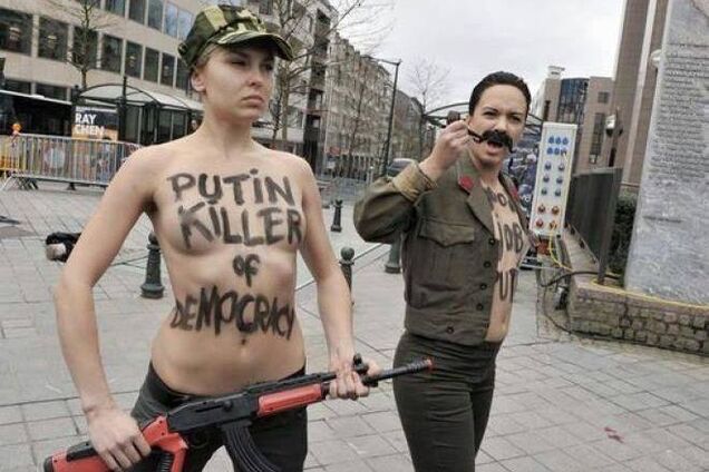 В Киеве недовольные войной феминистки проведут марш