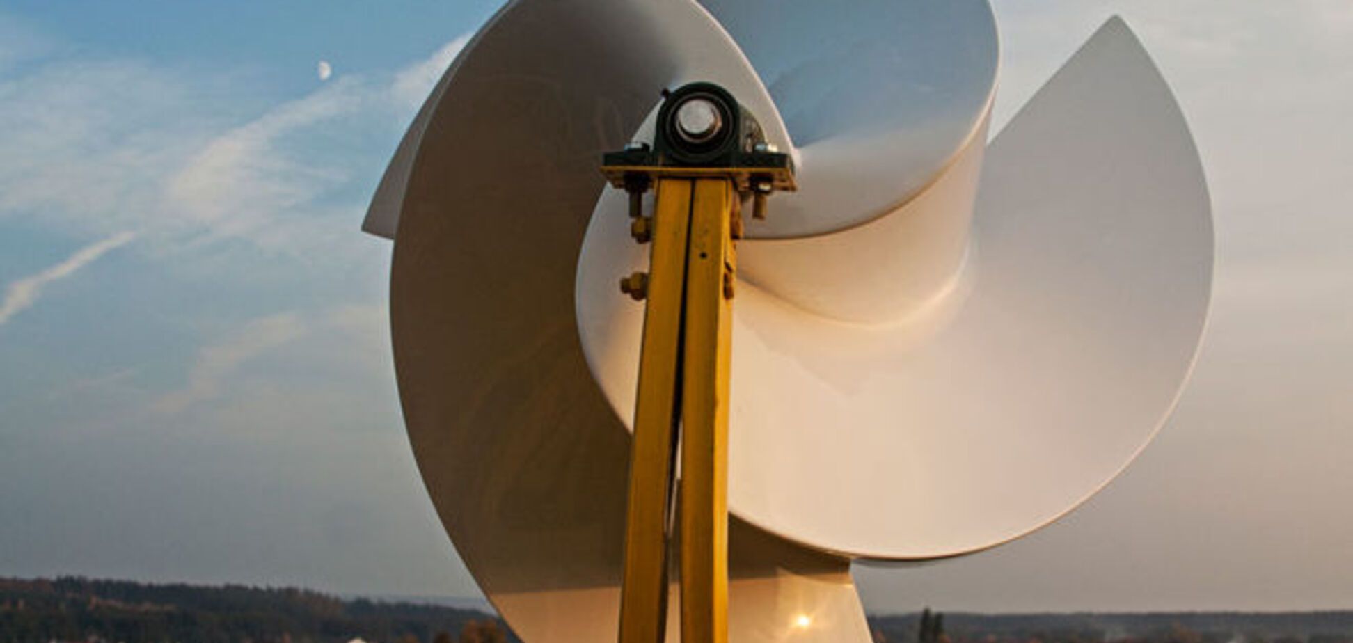 Украинец изобрел генератор электроэнергии, который работает даже при слабом ветре