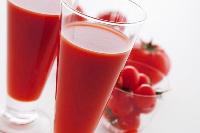 Томатный сок помогает похудеть