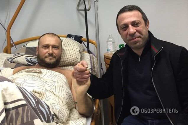 Яроша спасли израильские хирурги: подробности операции и фото из больницы