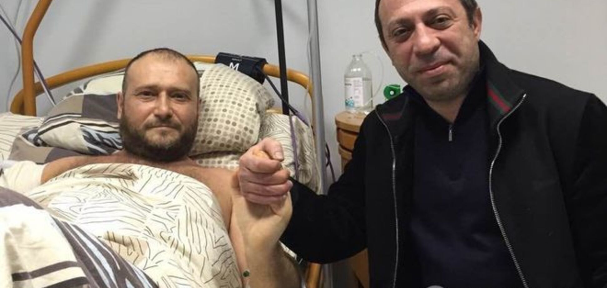 Яроша спасли израильские хирурги: подробности операции и фото из больницы