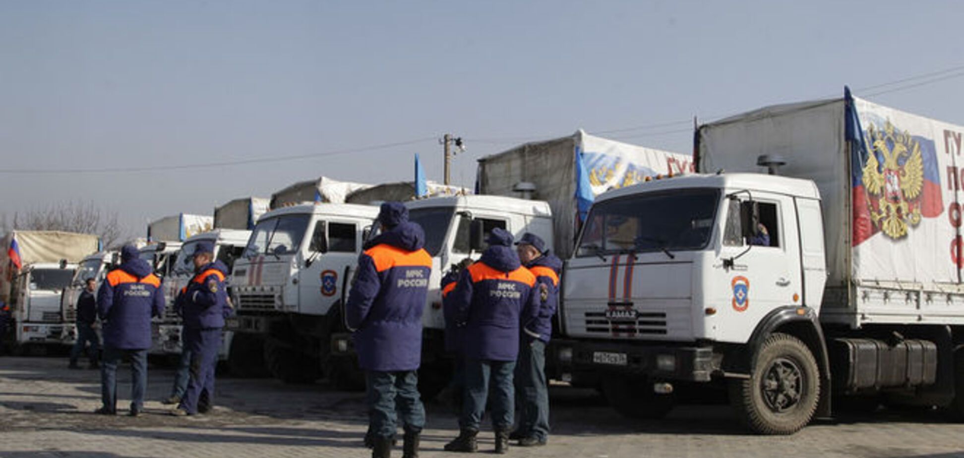 Внеочередной 'гумконвой' вторгся на Донбасс без проверки украинскими пограничниками