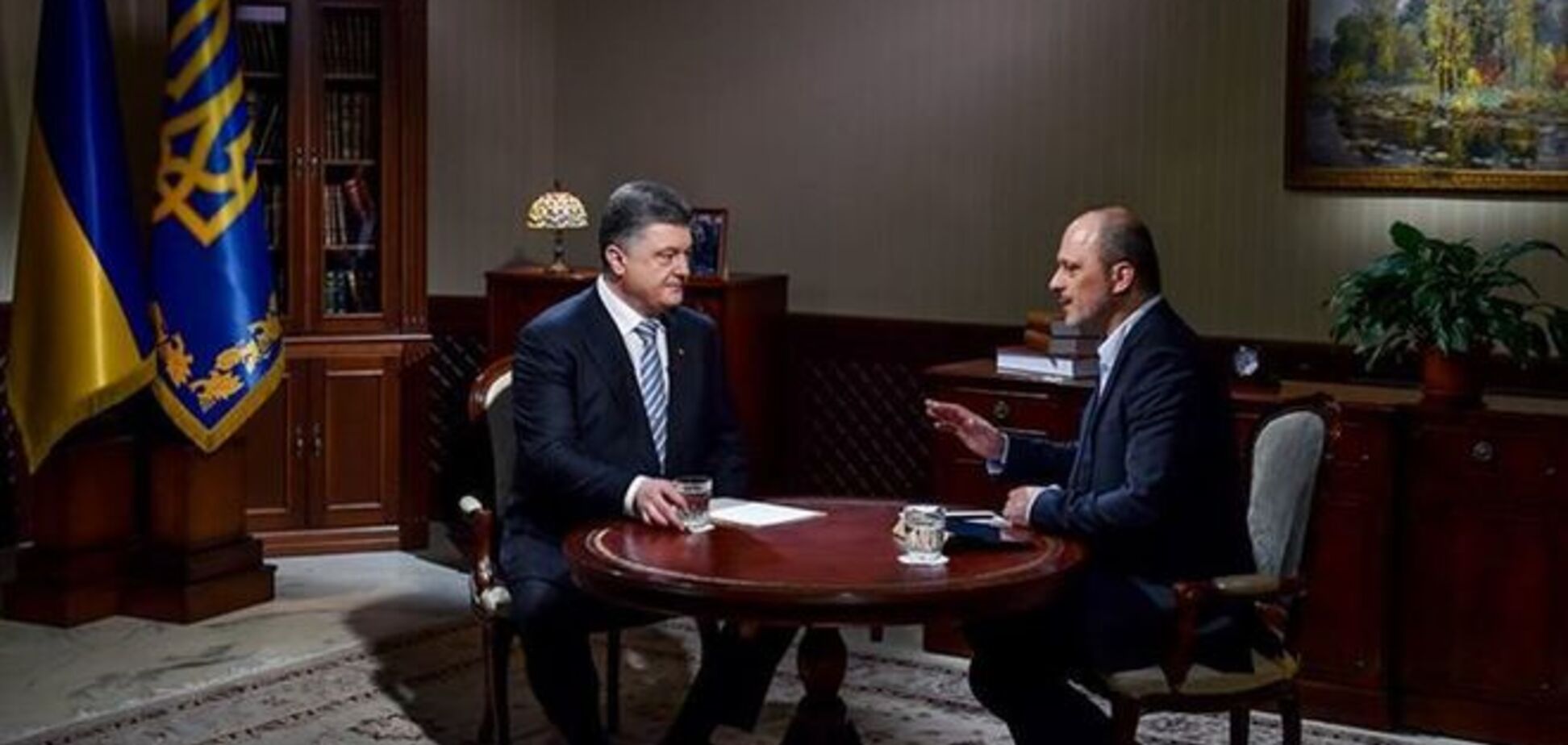 Интервью Порошенко на Первом национальном: полное видео