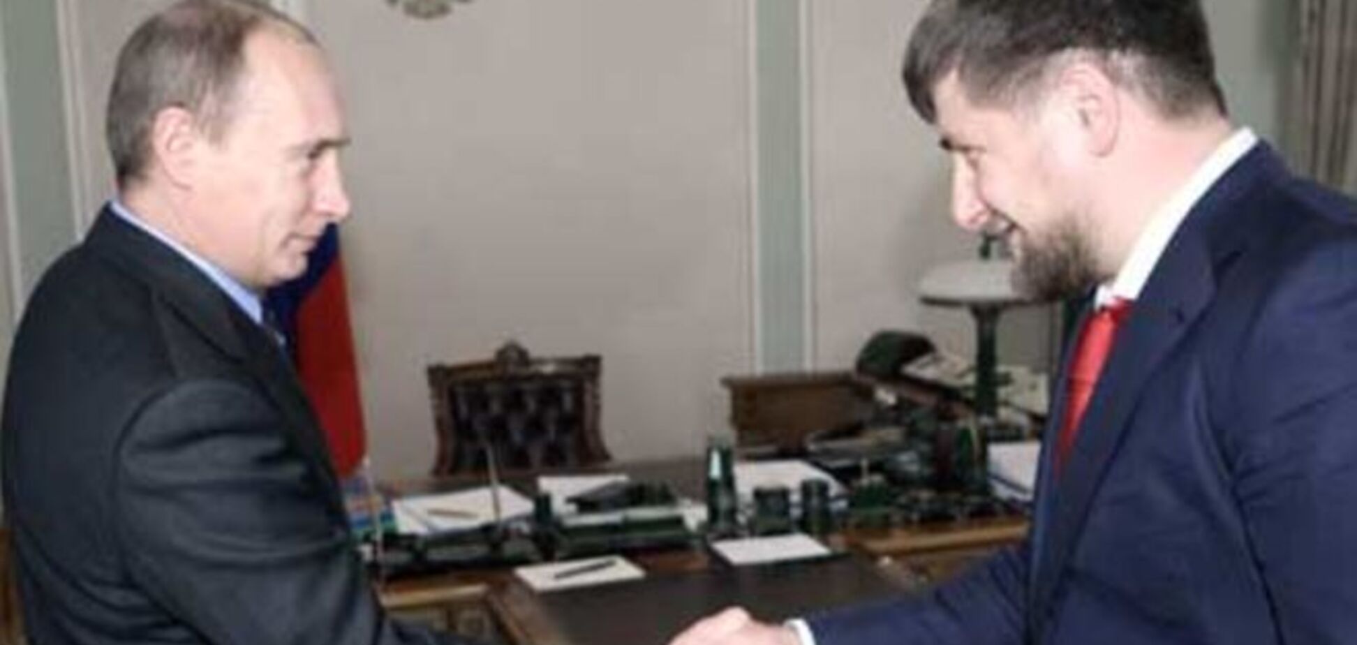 Путин наградил Кадырова за 'добросовестную работу'