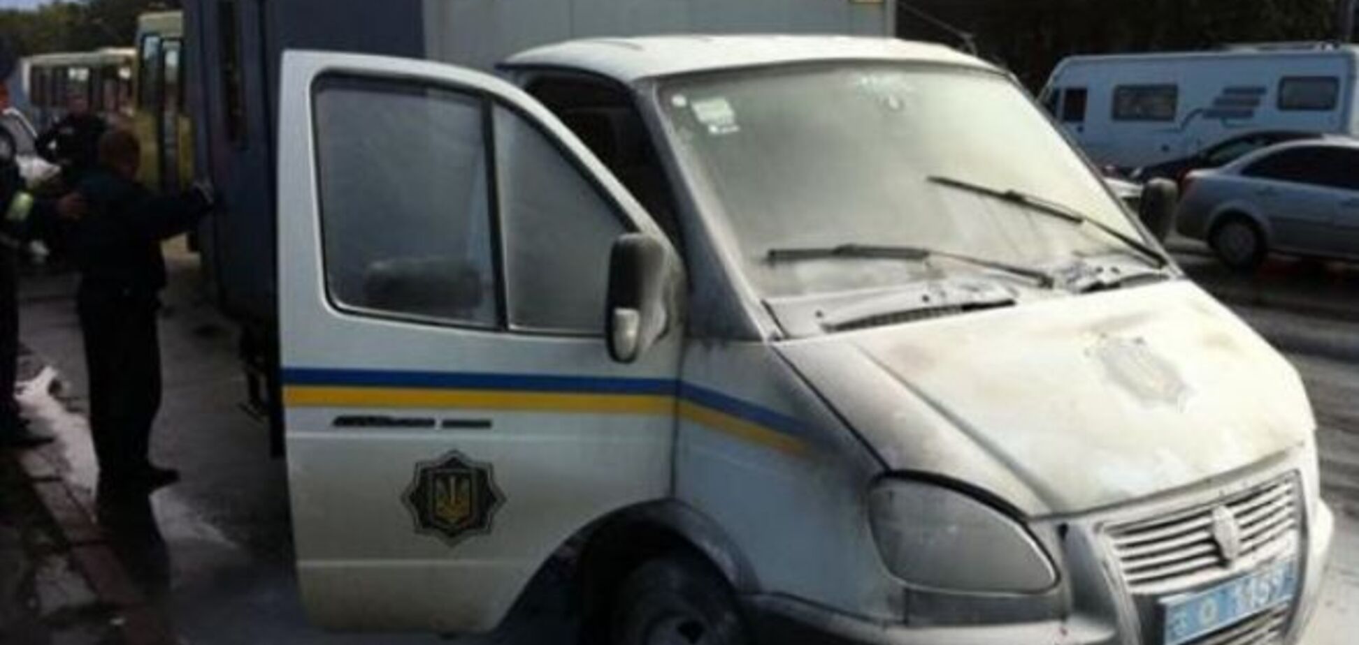 В Киеве в автозаке насильник совершил суицид