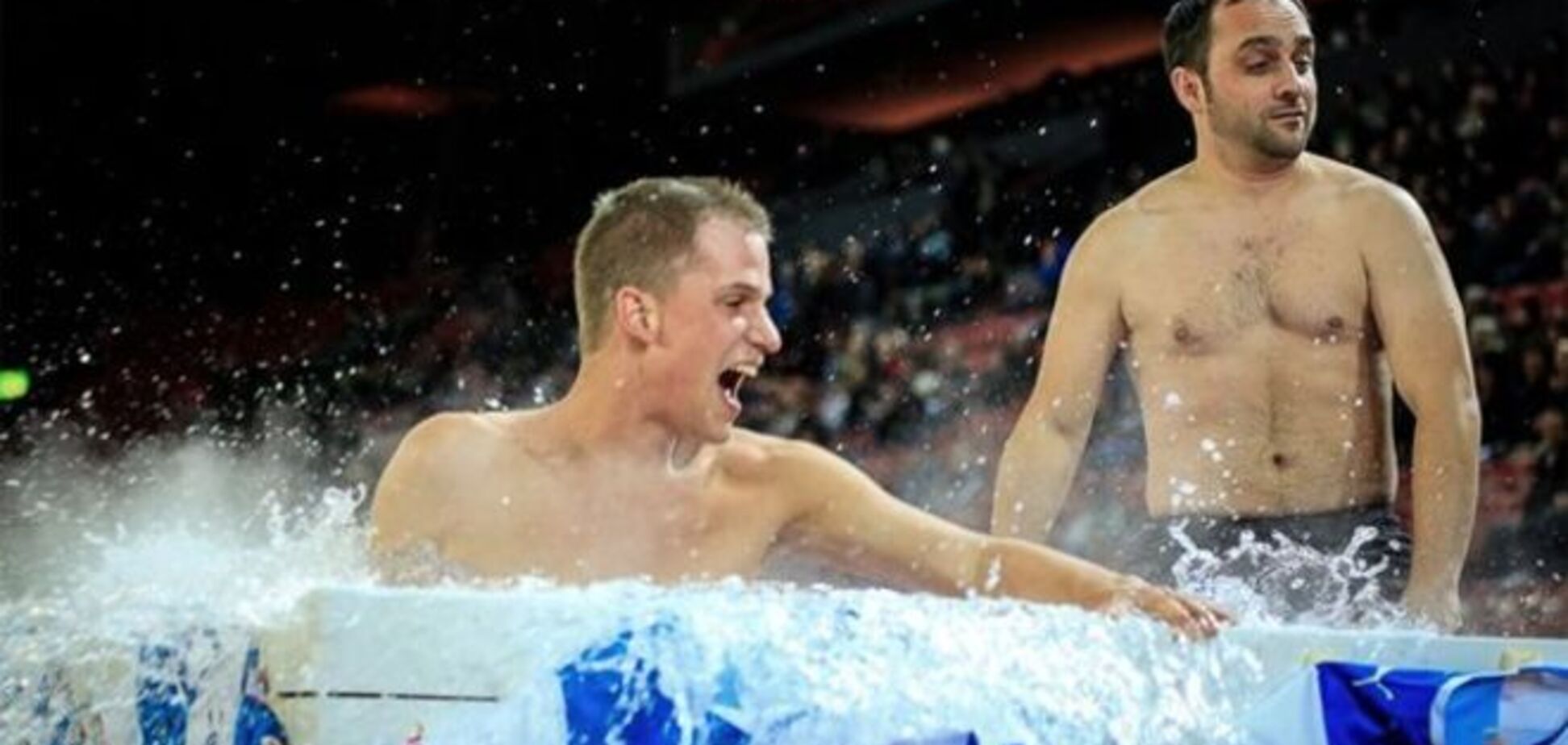 Швейцарские футболисты провели зиму в джакузи с пивом