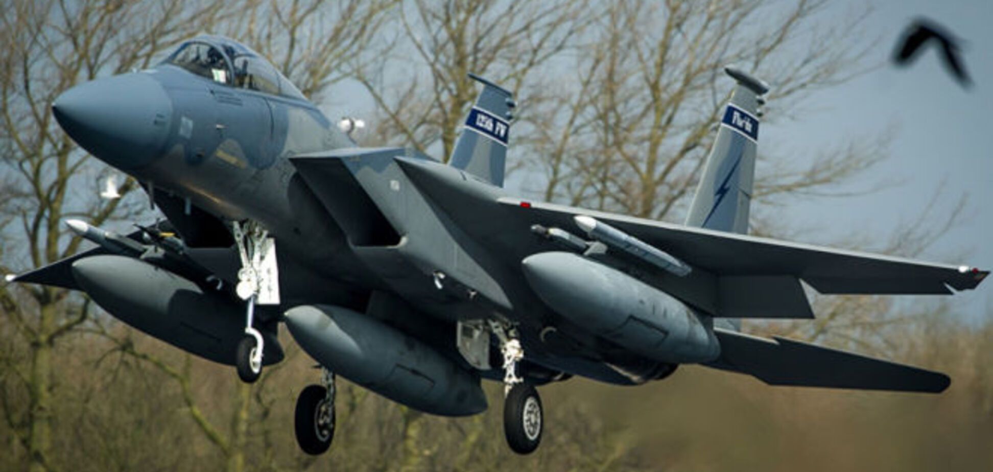 В Нидерланды прибыли истребители ВВС США: фотофакт