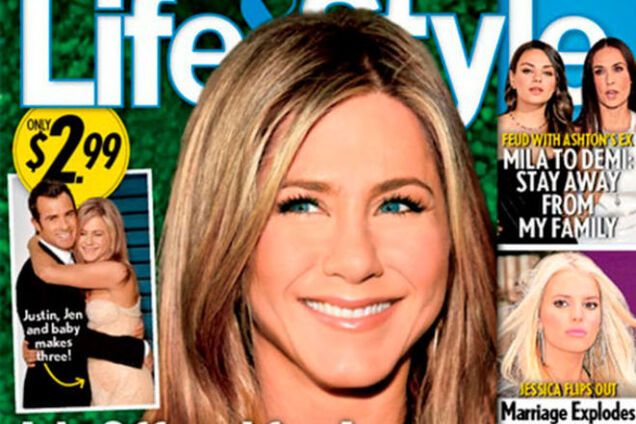 46-летняя Дженнифер Энистон на третьем месяце беременности