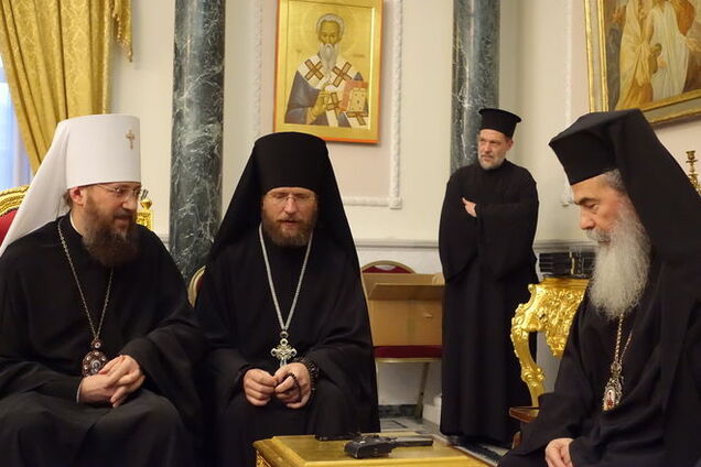 Иерусалимский Патриарх призвал молиться за врагов Украины