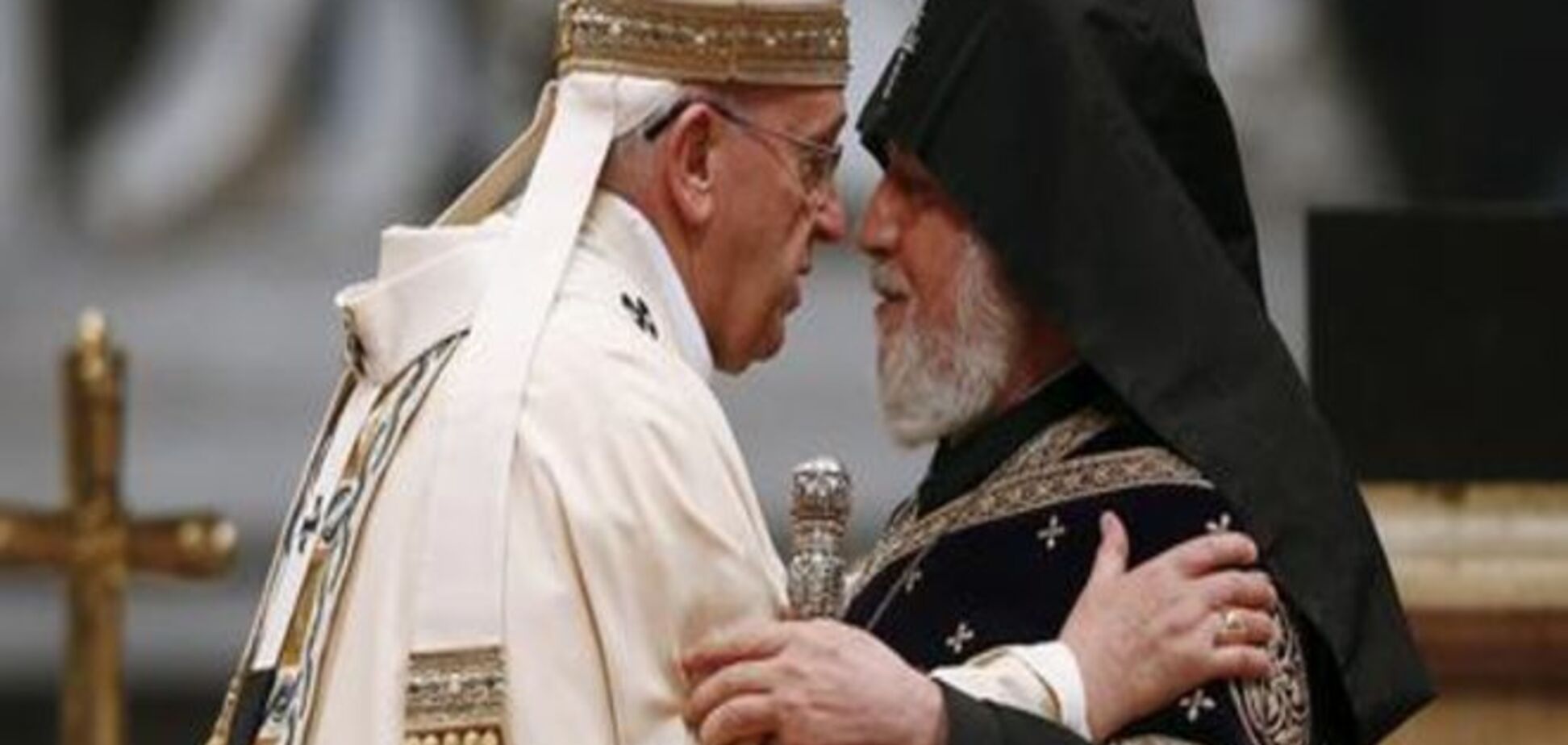 FAZ: Папа римский осудил геноцид армян
