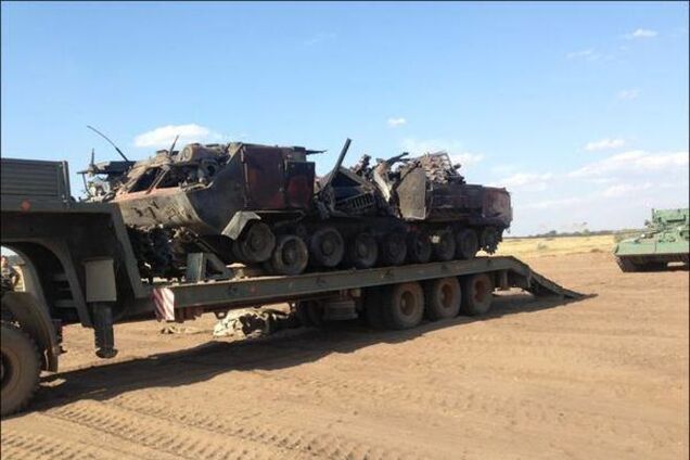 Бойцы АТО уничтожили новый российский ЗРК 'Тор-М1': фотофакт