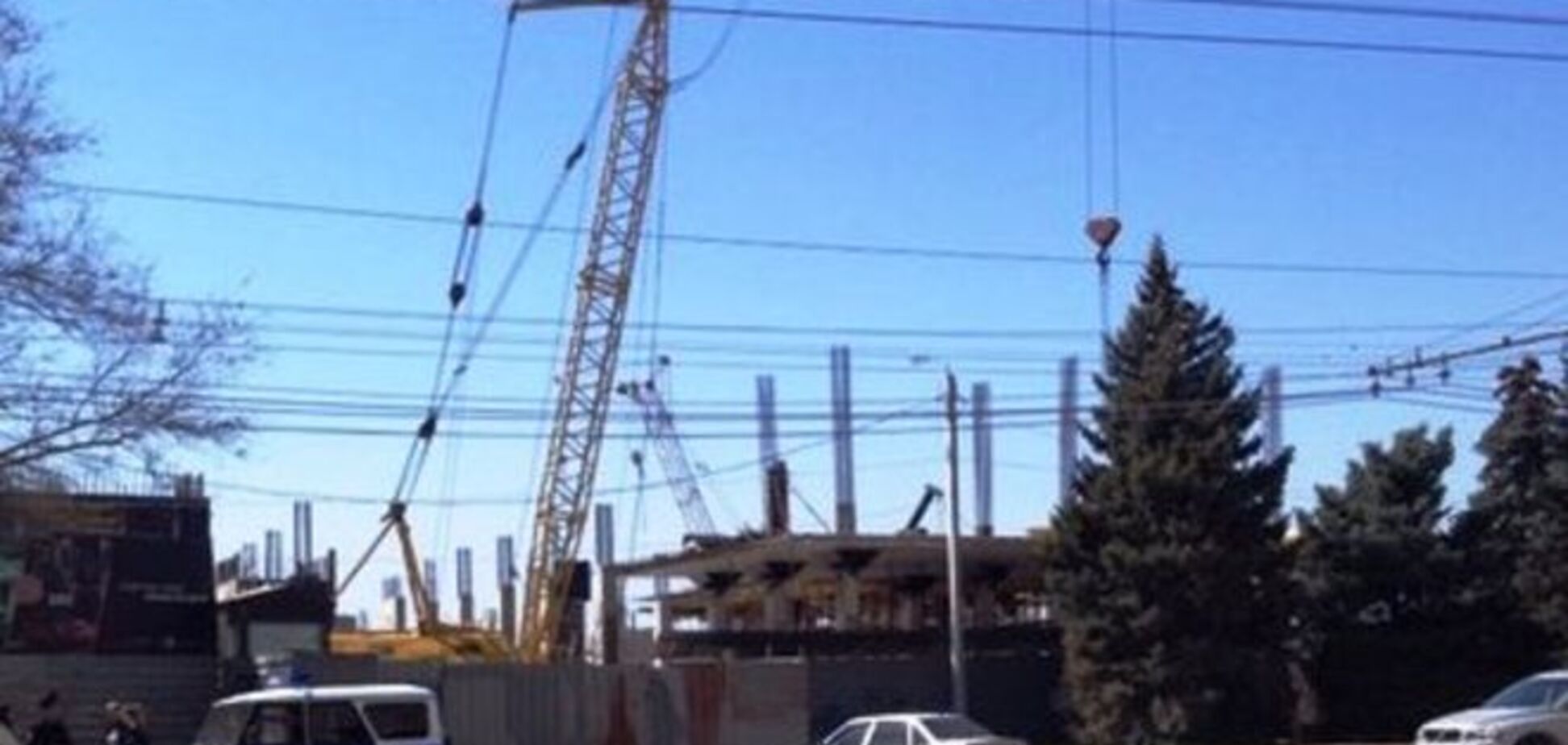 В России при строительстве обрушился объект чемпионата мира-2018