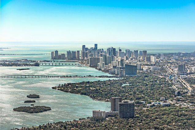 Майами с высоты птичьего полета